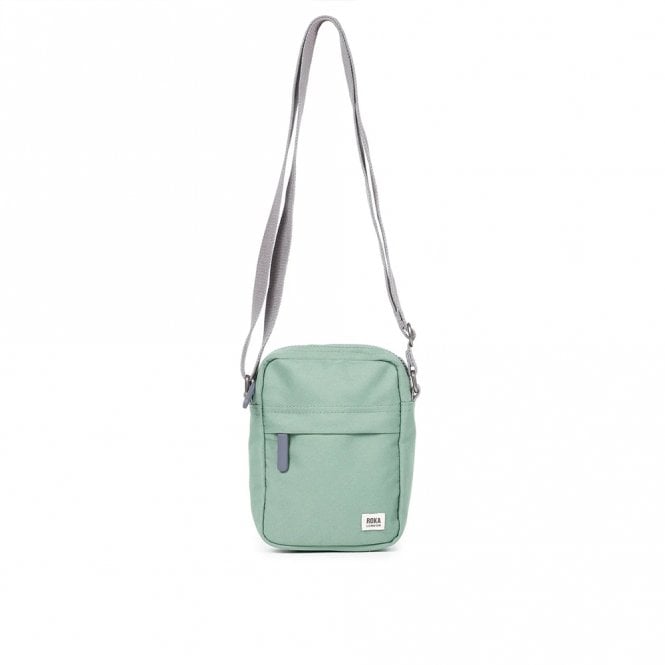 ROKA London Bond Forest Recycled Canvas Crossbody Pocket Bag