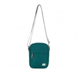 Bond Teal Recycled Canvas Crossbody Pocket Bag
