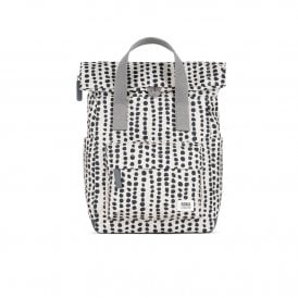 Canfield B Linear Dot Small Recycled Canvas Rucksack