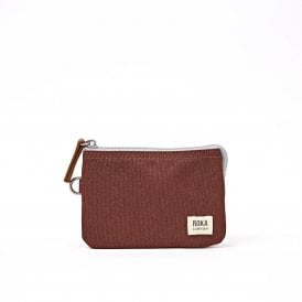 Carnaby London Chocolate Recycled Canvas Small Wallet