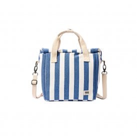 Hampstead Denim Stripe Cotton Canvas Lunch Bag