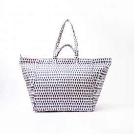 Marylebone Demin Rain Indigo Cotton Canvas Tote Bag
