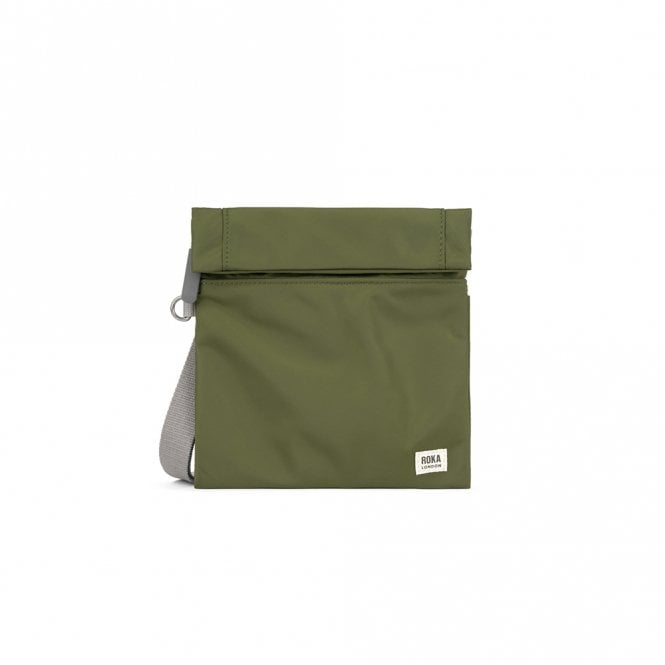 ROKA London Stratford Military Recycled Nylon Sling Bag
