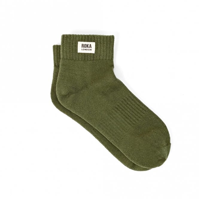 ROKA London Wembley Artichoke Green Socks