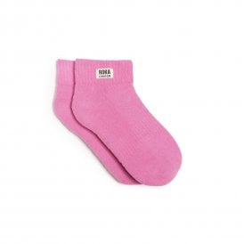 Wembley Pink Carnation Socks