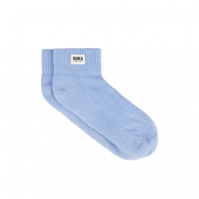 ROKA London Wembley Thistle Blue Socks