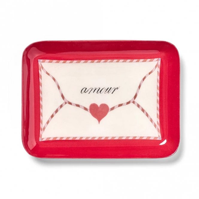 Roomytown Love Letter Rounded Rectangle Small Tray