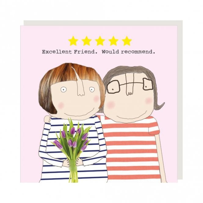 Rosie Made A Thing Five Star Friend Card