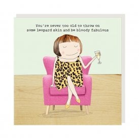 Leopard Skin Card