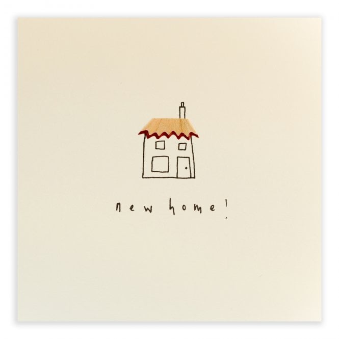 Ruth Jackson New Home Pencil Shavings Card