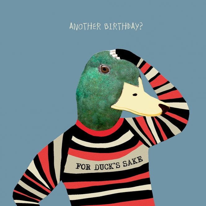 Sally Scaffardi Design Another Birthday for Duck's Sake Card