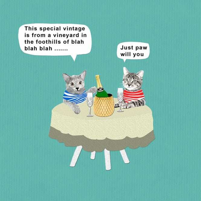 Sally Scaffardi Design Just Paw Card