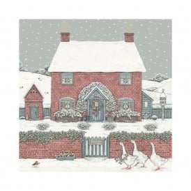 Christmas Cottage Pack of 6 Christmas Cards