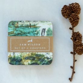 Heathland Hare Set of 4 Coasters