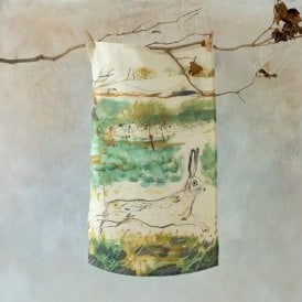 Heathland Hare Tea Towel