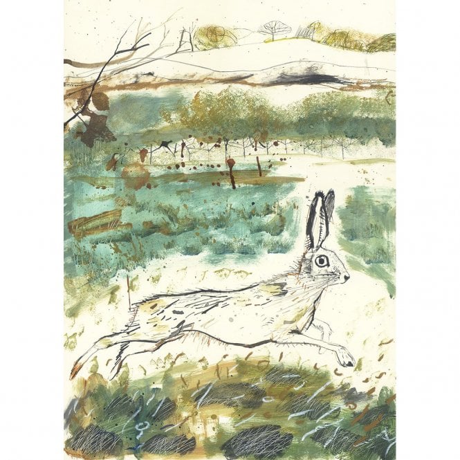 Sam Wilson Studio Heathland Hare Unframed Print