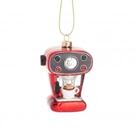 Coffee Machine Shaped Bauble