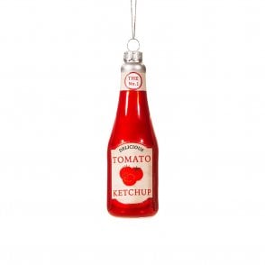 Ketchup Bottle Shaped Bauble