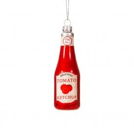 Ketchup Bottle Shaped Bauble