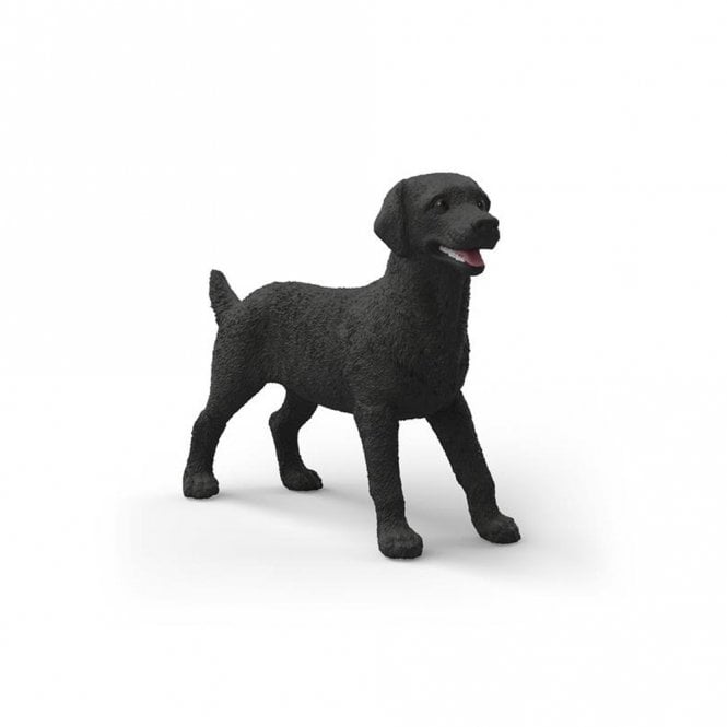 Schleich Black Labrador Retriever, Female Dog Toy Figurine