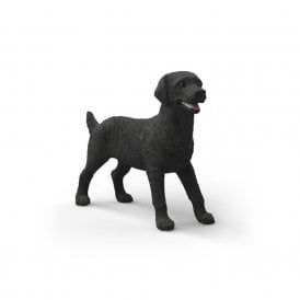 Black Labrador Retriever, Female Dog Toy Figurine