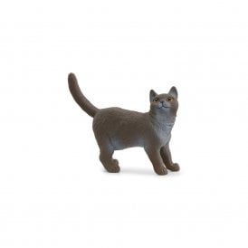 British Shorthair Cat Toy Figurine