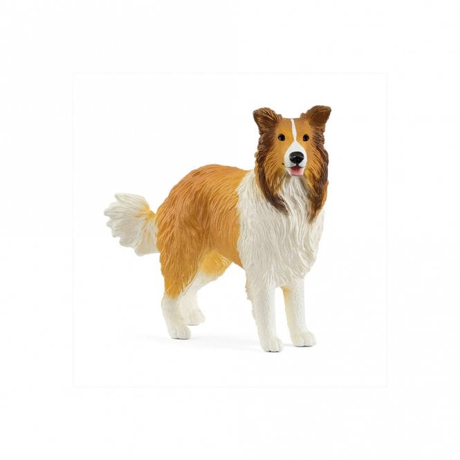 Schleich Collie Dog Toy Figurine