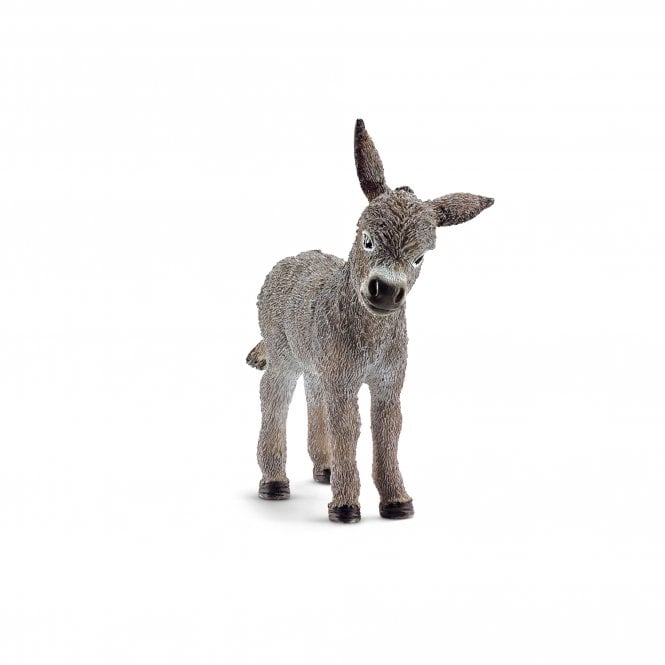 Schleich Donkey Foal Toy Figurine