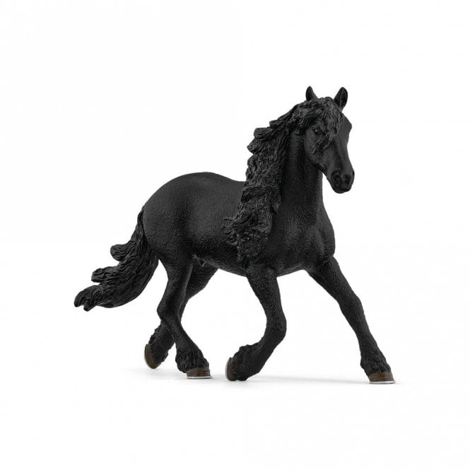 Schleich Friesian Stallion Toy Figurine