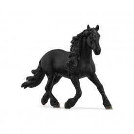 Friesian Stallion Toy Figurine