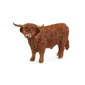 Highland Bull Toy Figurine