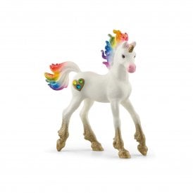 Rainbow Love, Unicorn Foal Toy Figurine