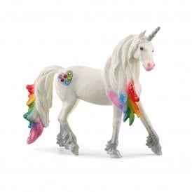 Rainbow Love, Unicorn Stallion Toy Figurine