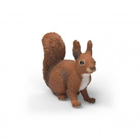 Red Squirrel Toy Figurine