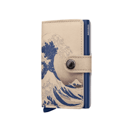 Leather Miniwallet Art Wave