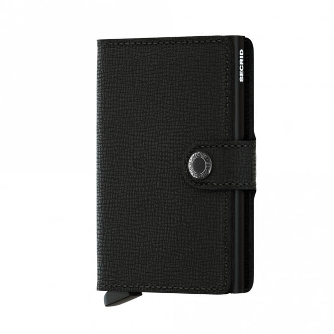 Secrid Leather Miniwallet Crisple Black