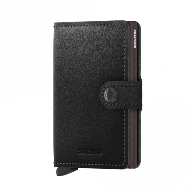Secrid Leather Miniwallet Original Black Brown