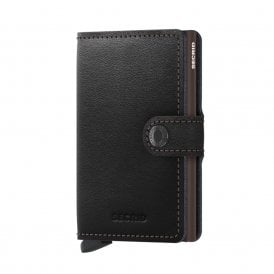 Leather Miniwallet Original Black Brown