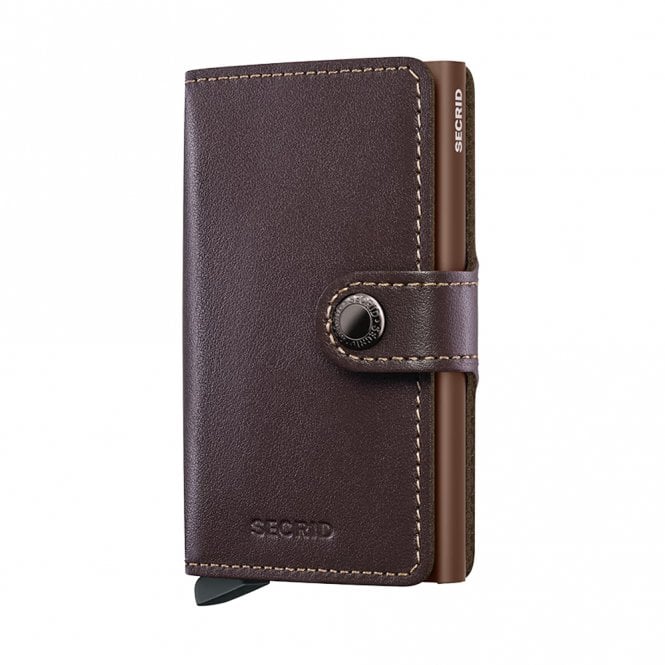 Secrid Leather Miniwallet Original Chocolate