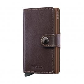 Leather Miniwallet Original Chocolate