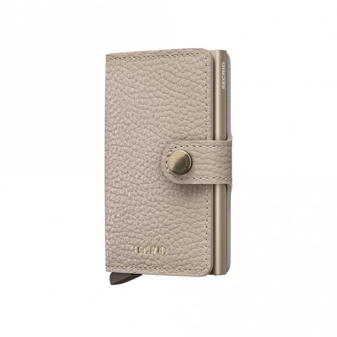Secrid Leather Miniwallet Pebble Latte