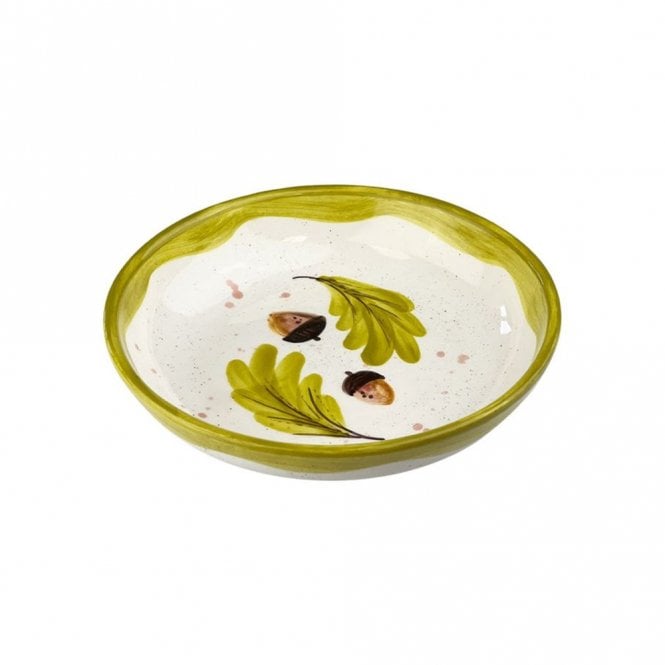 Selbrae House Autumn Acorns Medium Ceramic Serving Bowl