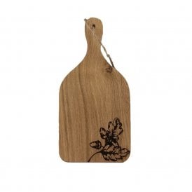 Autumn Acorns Oak Serving Paddle