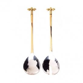 Bee Salad Server Set