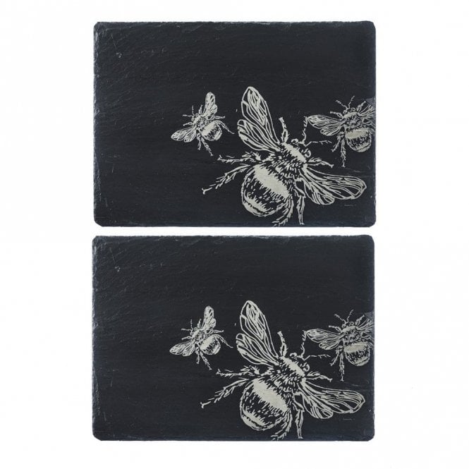 Selbrae House Bee Slate Placemats - Set of 2