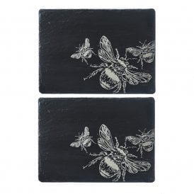 Bee Slate Placemats - Set of 2