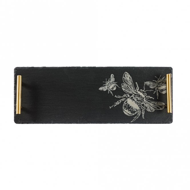Selbrae House Bee Slate Small Serving Tray