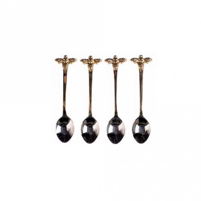 Selbrae House Gold Bee Spoons Set of 4