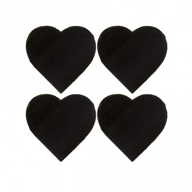 Selbrae House Heart Slate Coasters - Set of 4