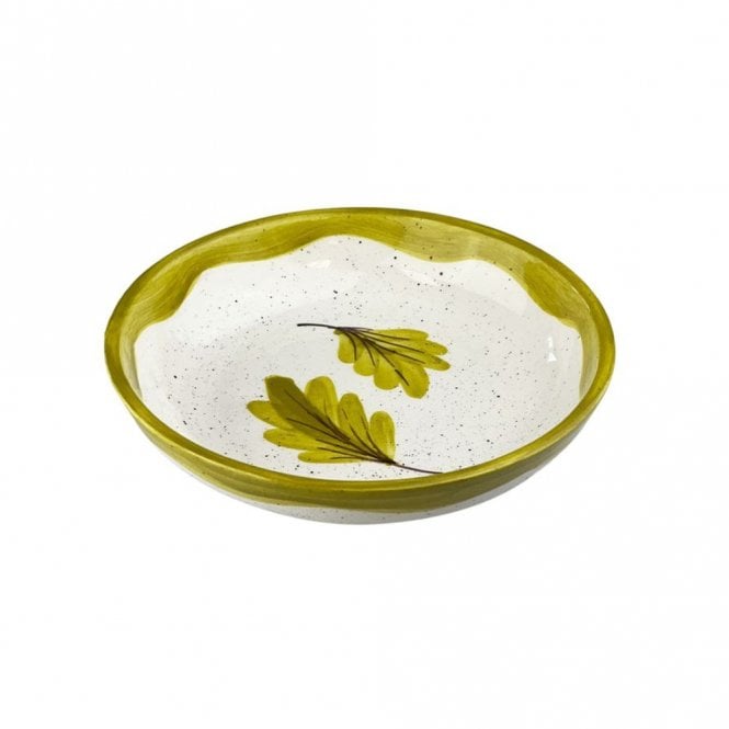 Selbrae House Oak Leaves Medium Ceramic Serving Bowl